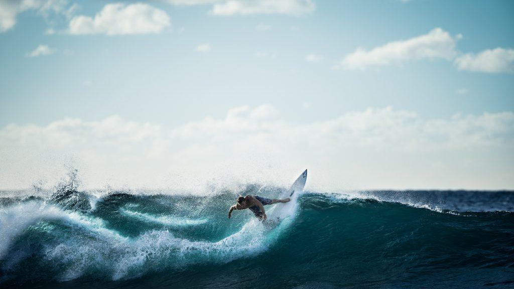 surfing in all seasons