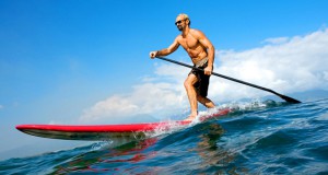 stand up paddleboarding