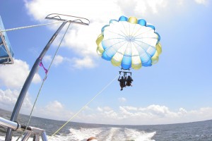 parasailing