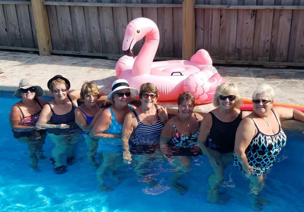 Flamingo ladies