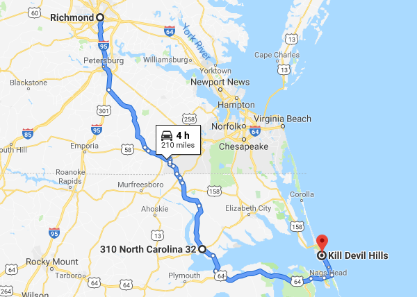 how to avoid the traffic outer banks