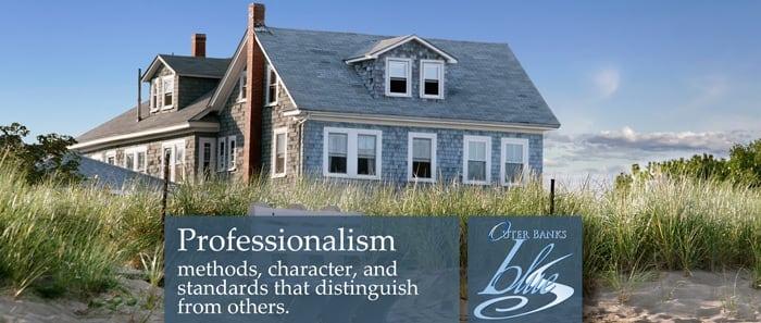 Outer Banks Blue Professionalism